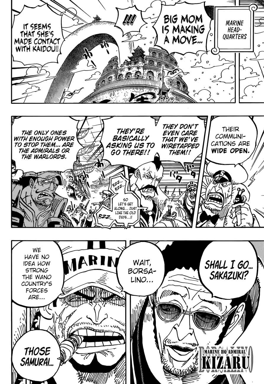 One Piece Chapter 907 — page 4