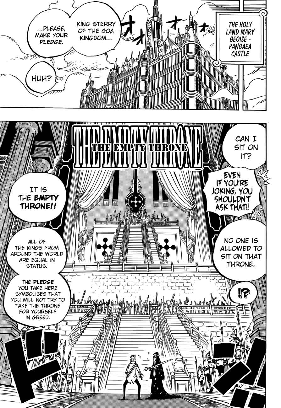One Piece Chapter 907 — page 7