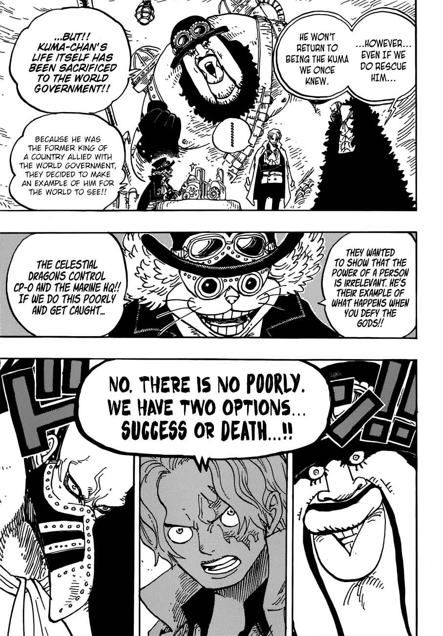 One Piece Chapter 908 — page 9