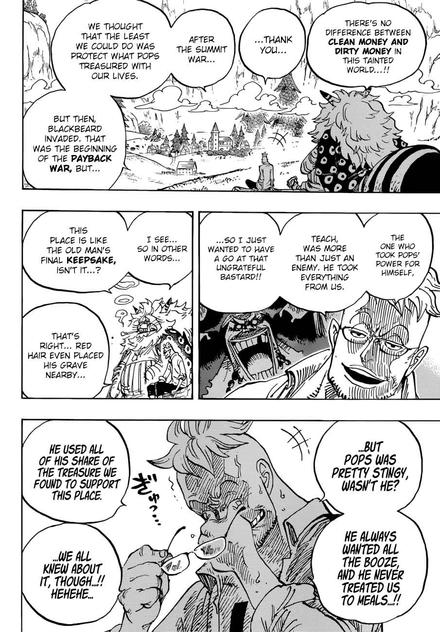 One Piece Chapter 909 — page 6