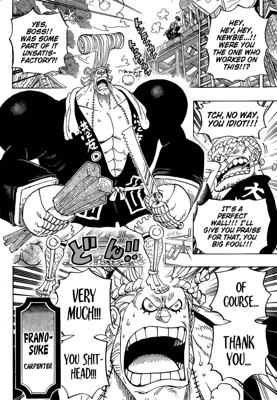 One Piece Chapter 909 — page 9