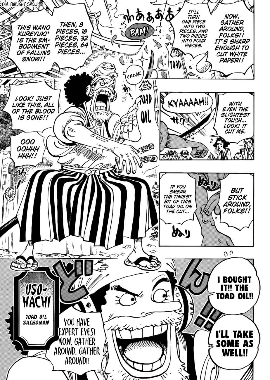 One Piece Chapter 909 — page 10