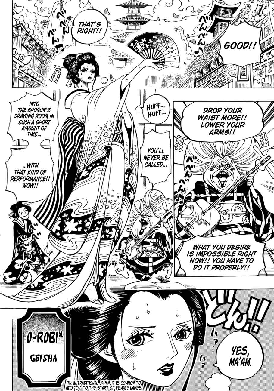 One Piece Chapter 909 — page 11