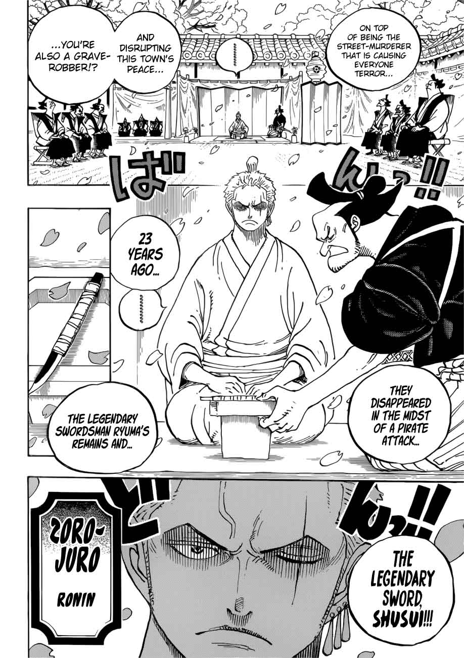 One Piece Chapter 909 — page 13