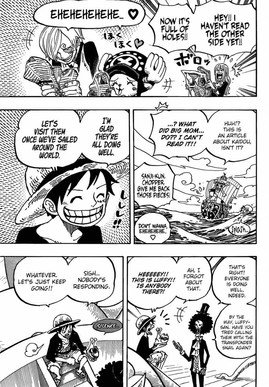 One Piece Chapter 910 — page 4