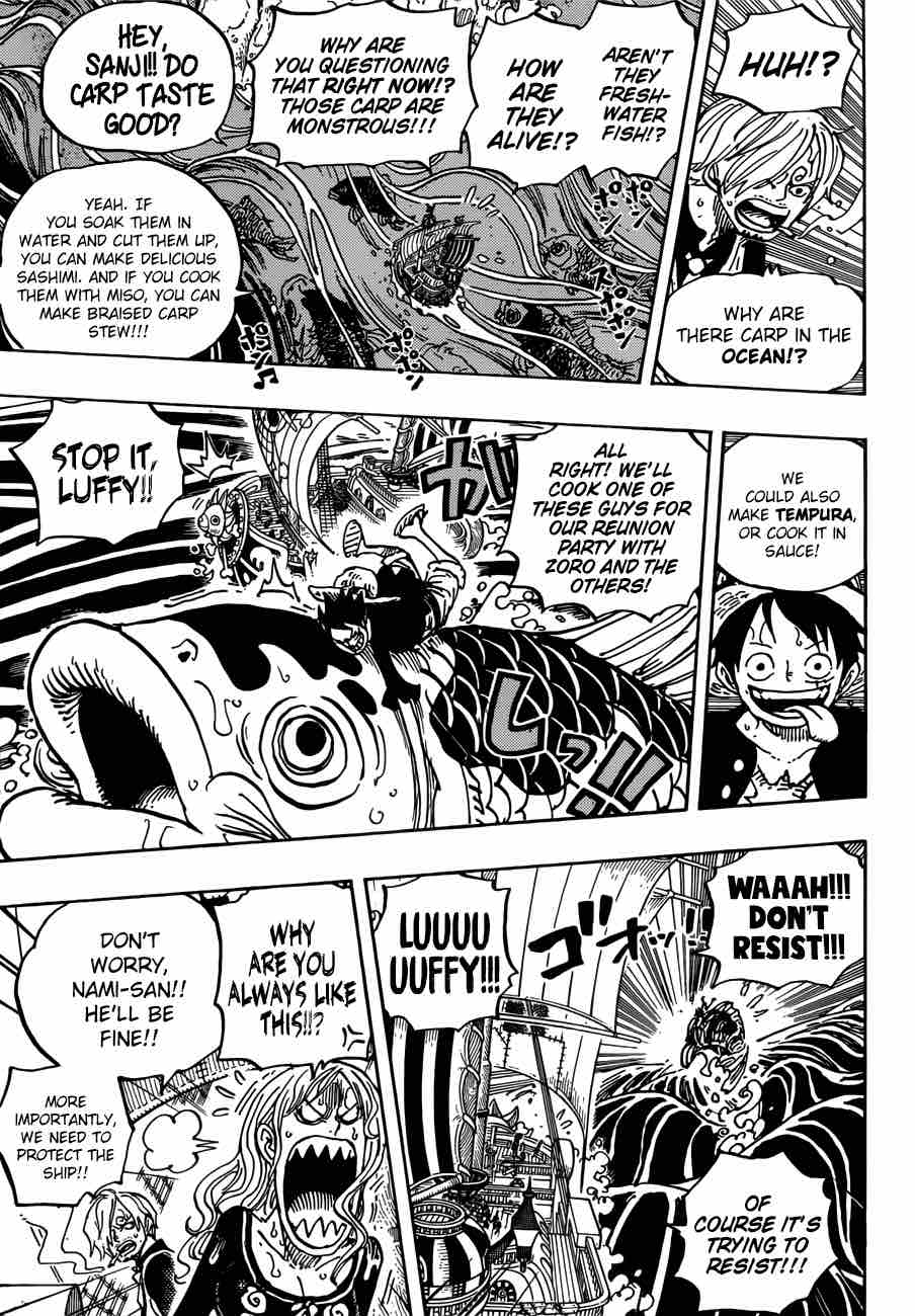 One Piece Chapter 910 — page 7