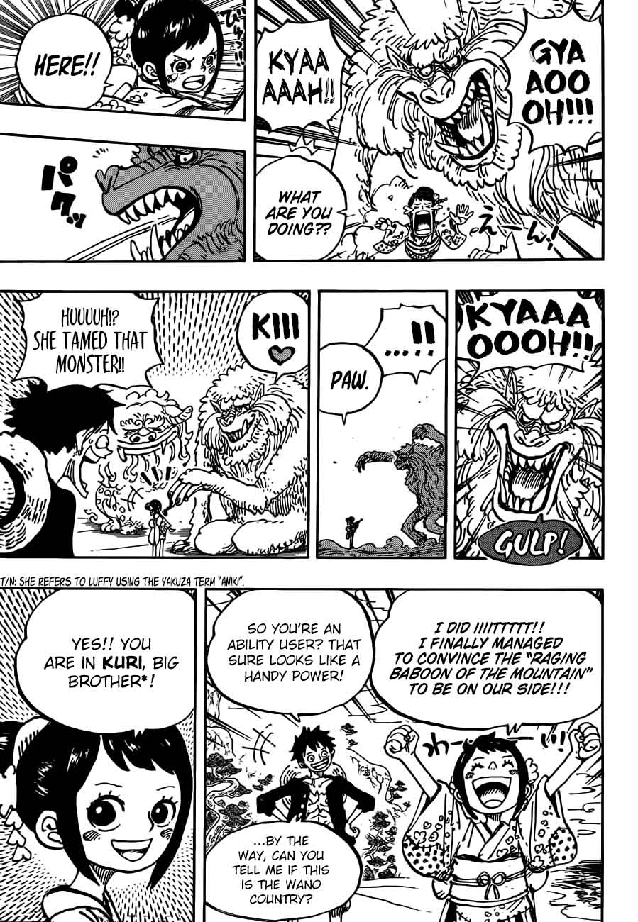 One Piece Chapter 911 — page 10