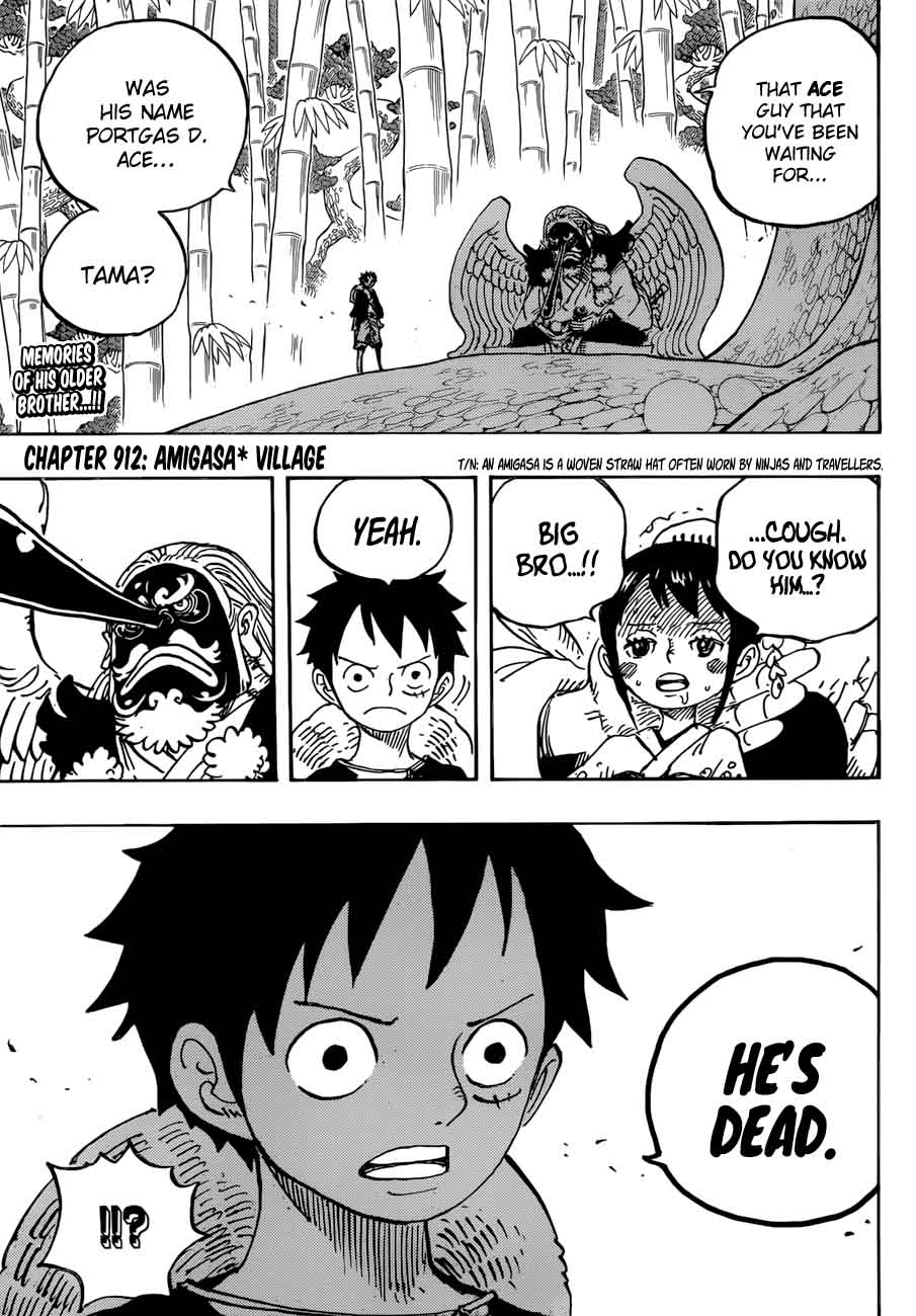 One Piece Chapter 912 — page 2