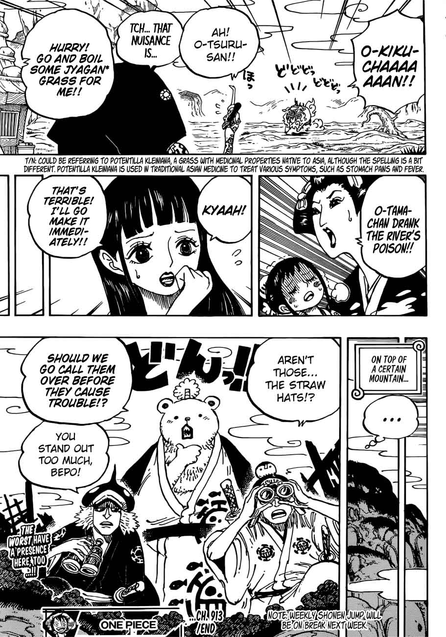 One Piece Chapter 913 — page 14