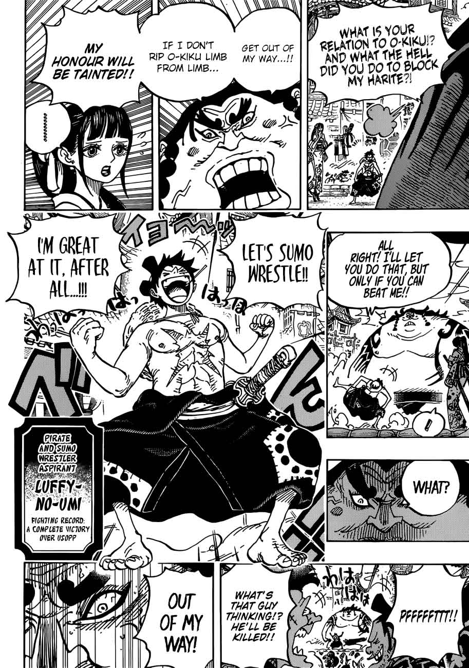 One Piece Chapter 916 — page 8