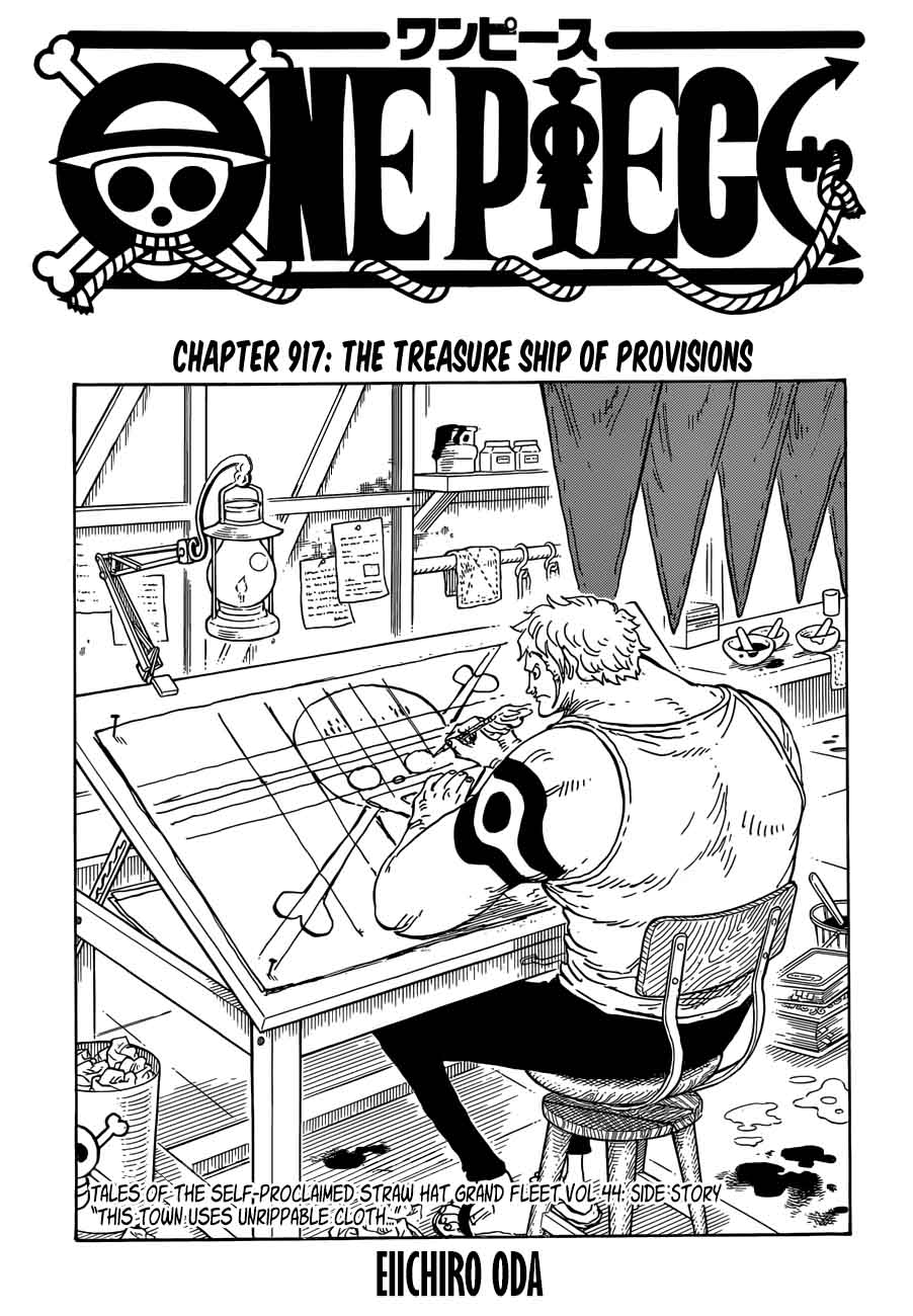 One Piece Chapter 917 — page 1