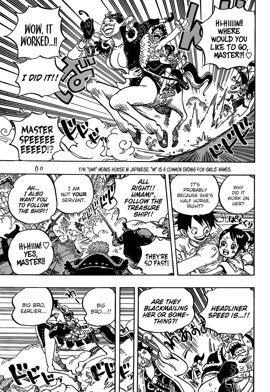One Piece Chapter 918 — page 5