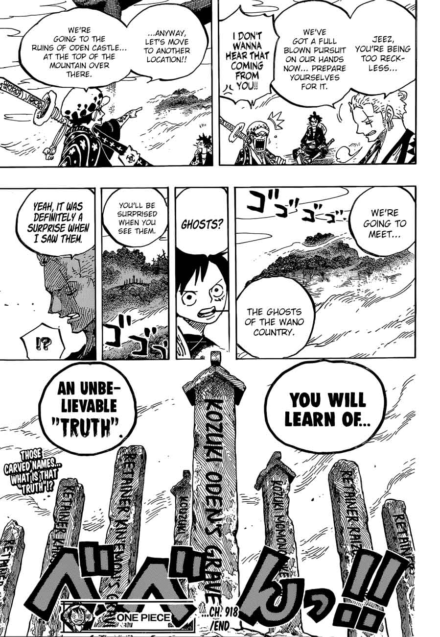 One Piece Chapter 918 — page 16