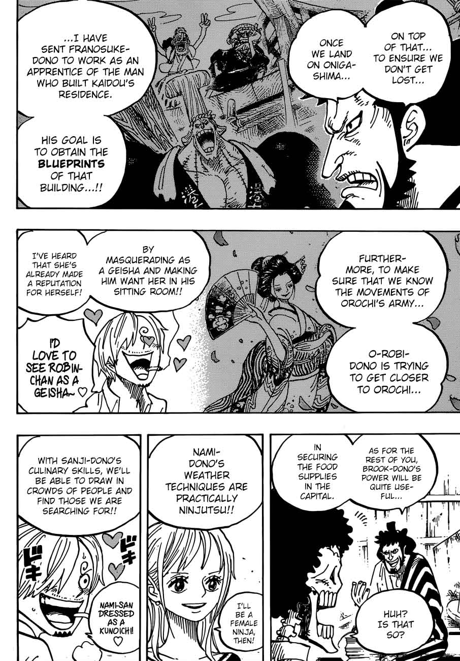 One Piece Chapter 921 — page 6