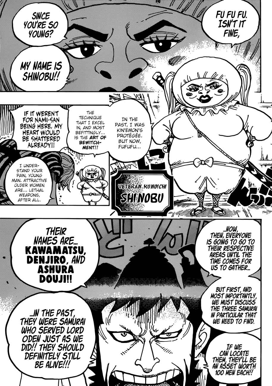 One Piece Chapter 921 — page 9