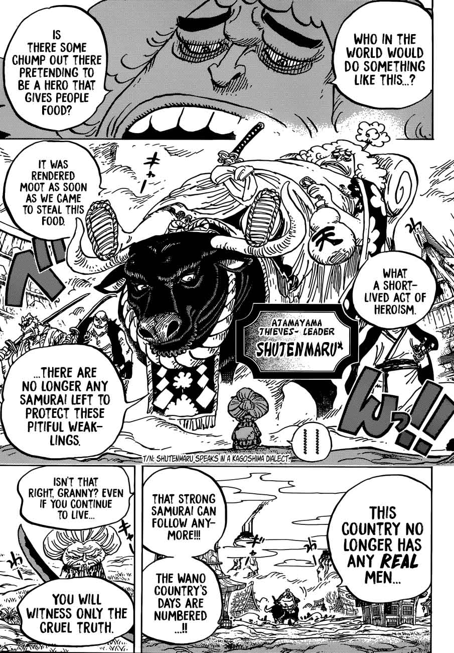 One Piece Chapter 921 — page 11