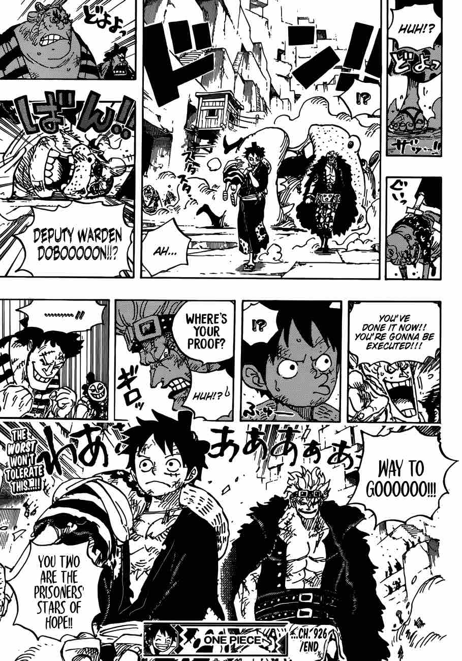One Piece Chapter 926 — page 17