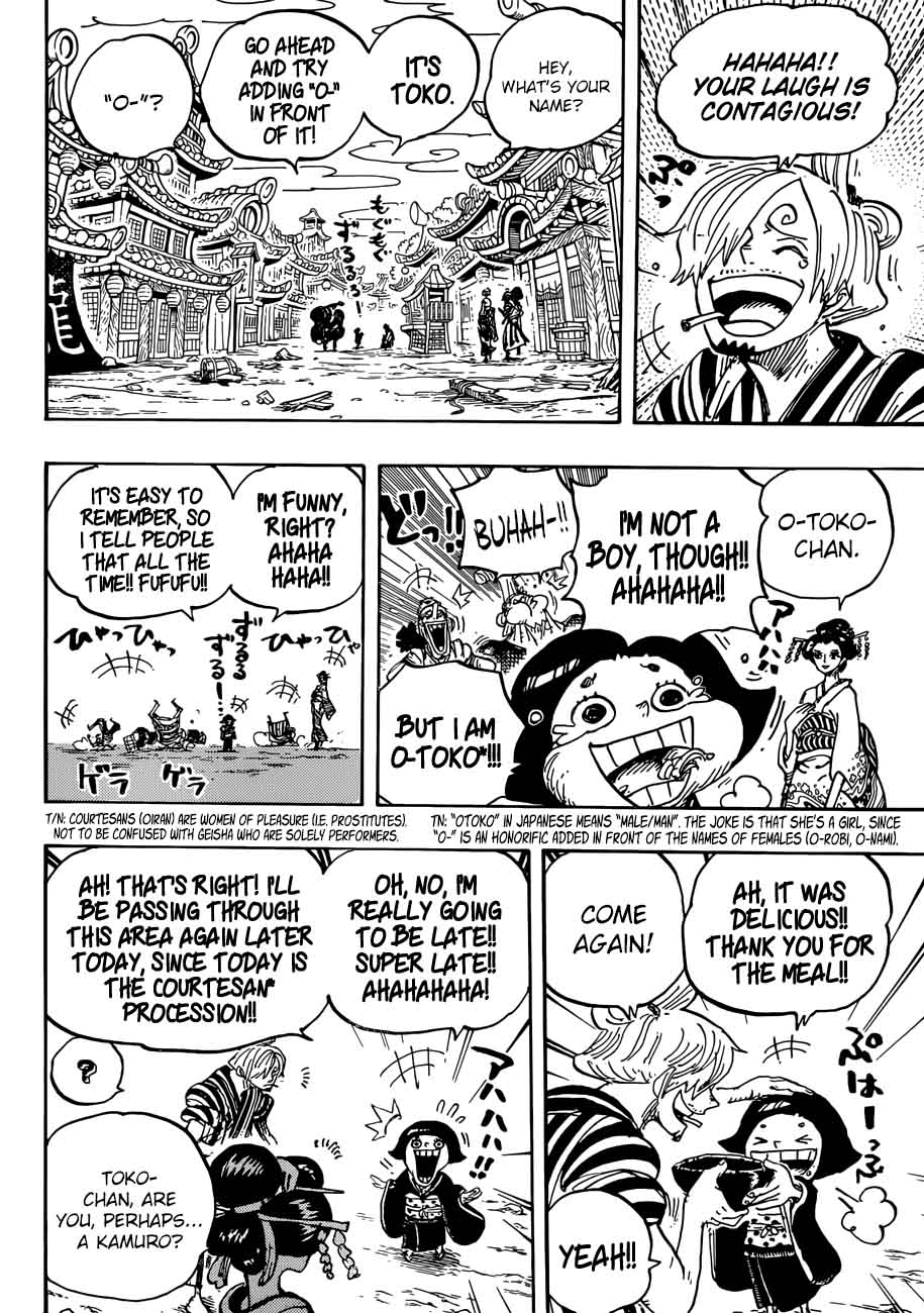 One Piece Chapter 927 — page 10