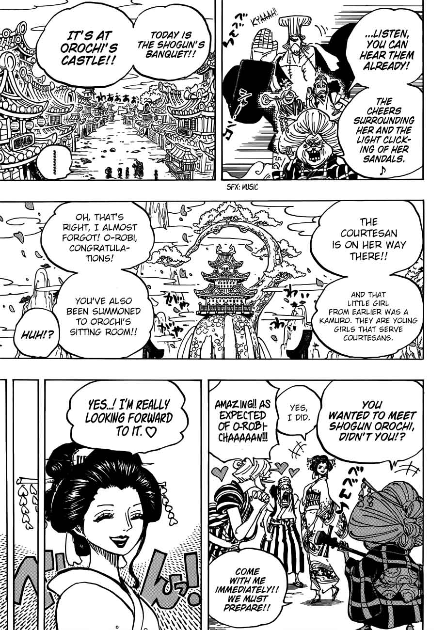 One Piece Chapter 927 — page 13