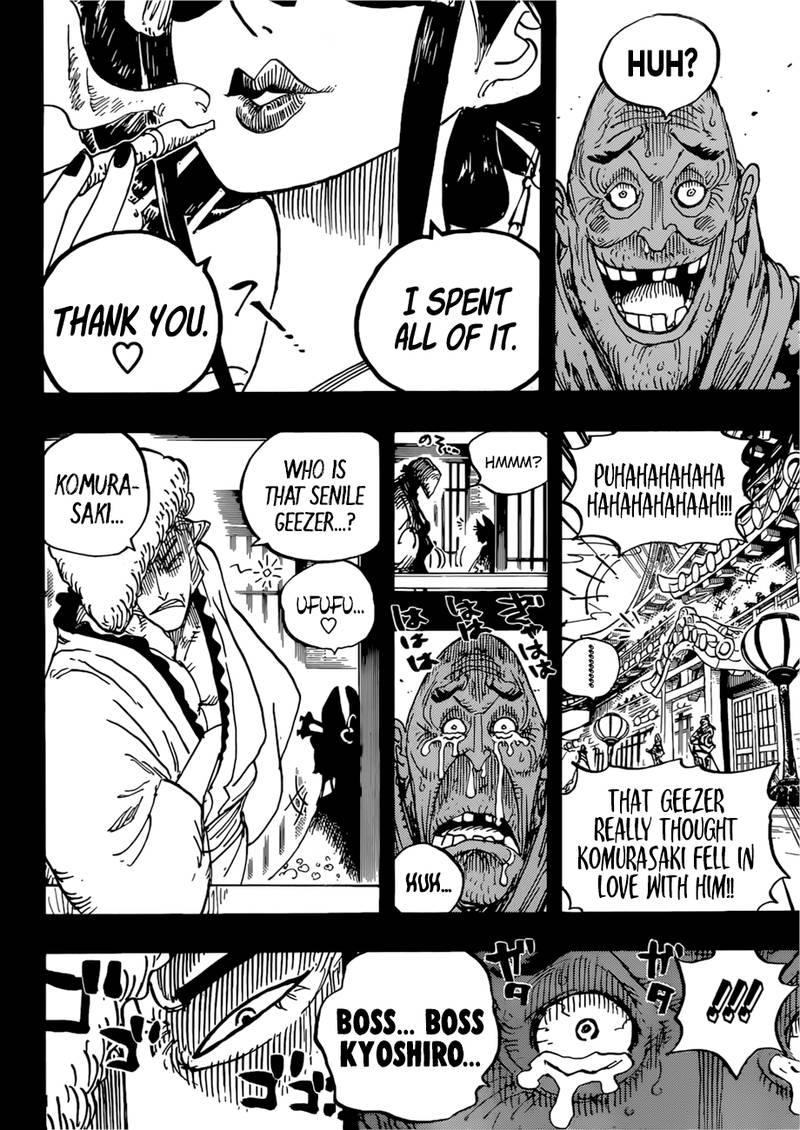 One Piece Chapter 928 — page 14