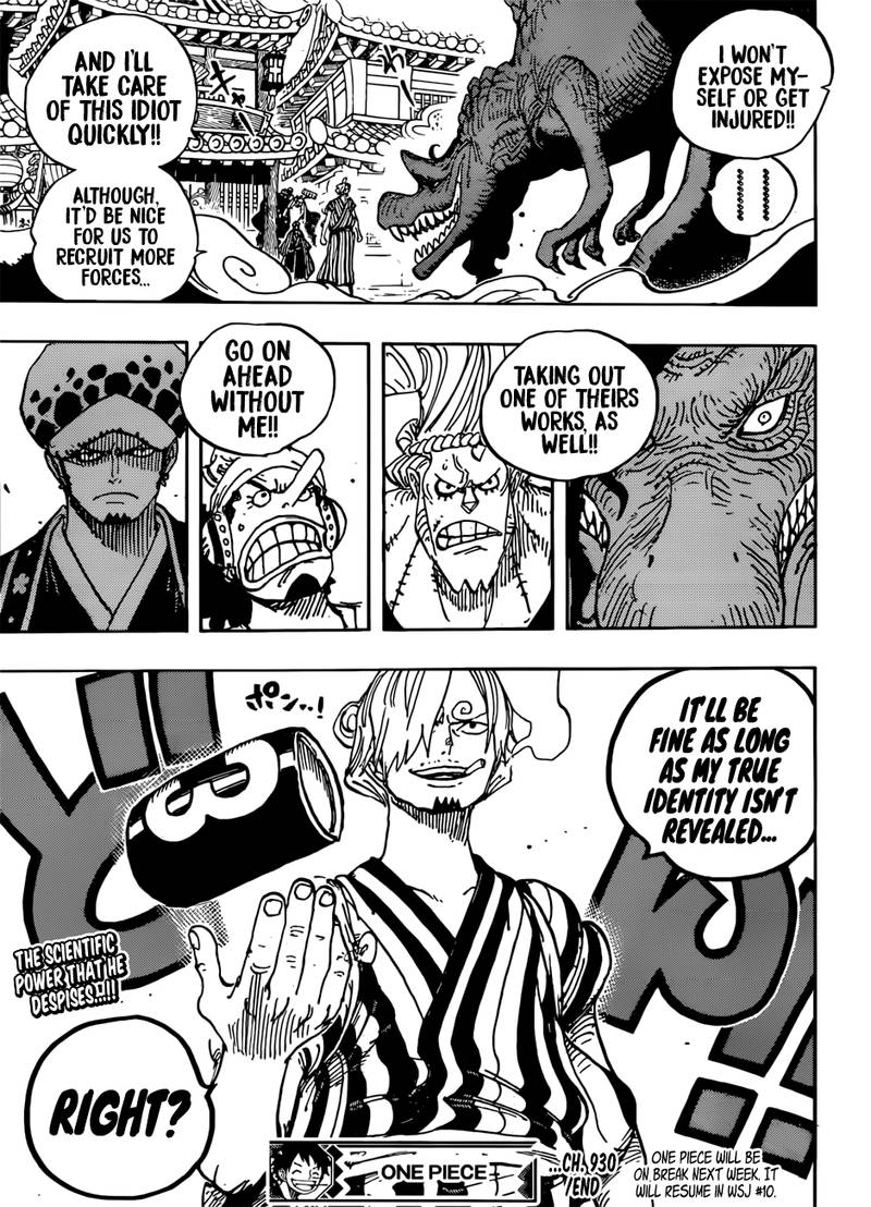 One Piece Chapter 930 — page 15