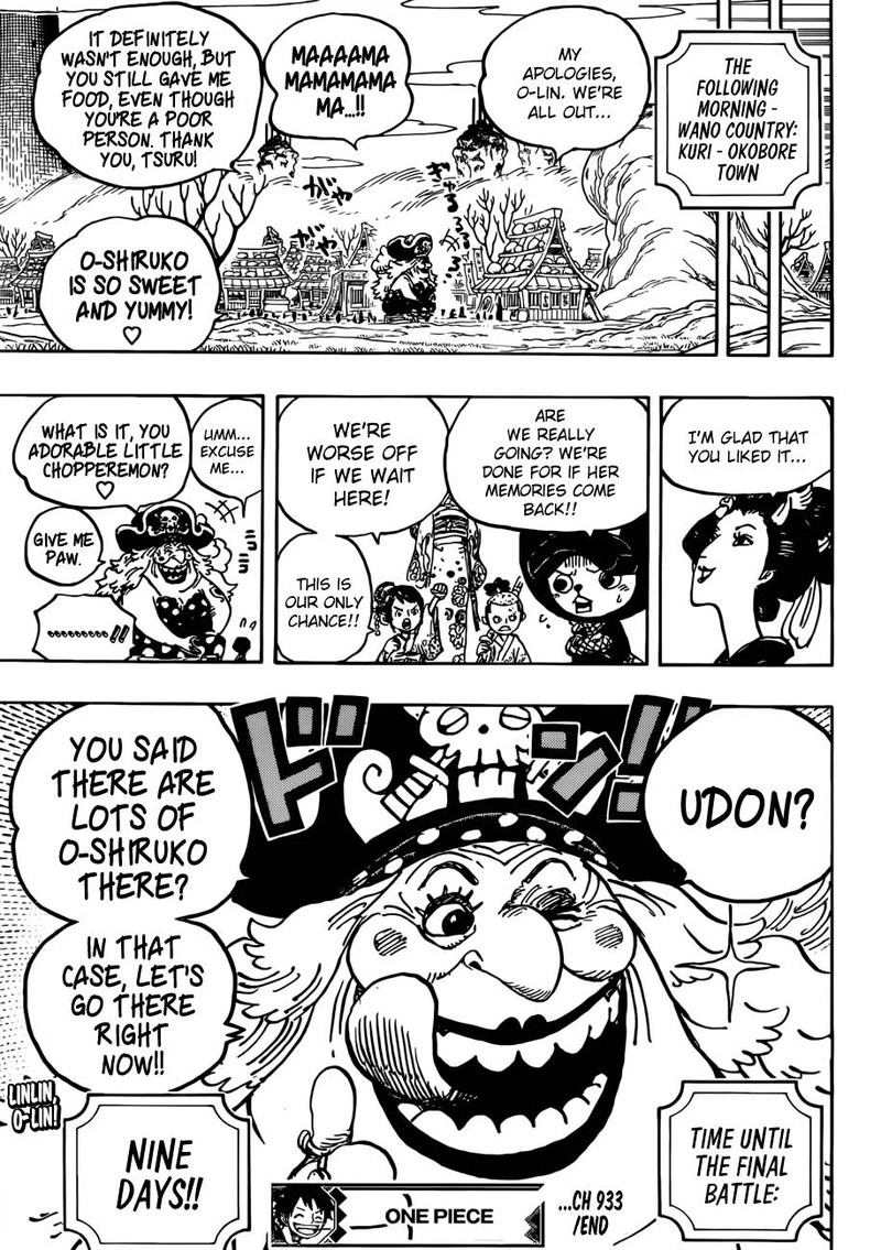 One Piece Chapter 933 — page 17