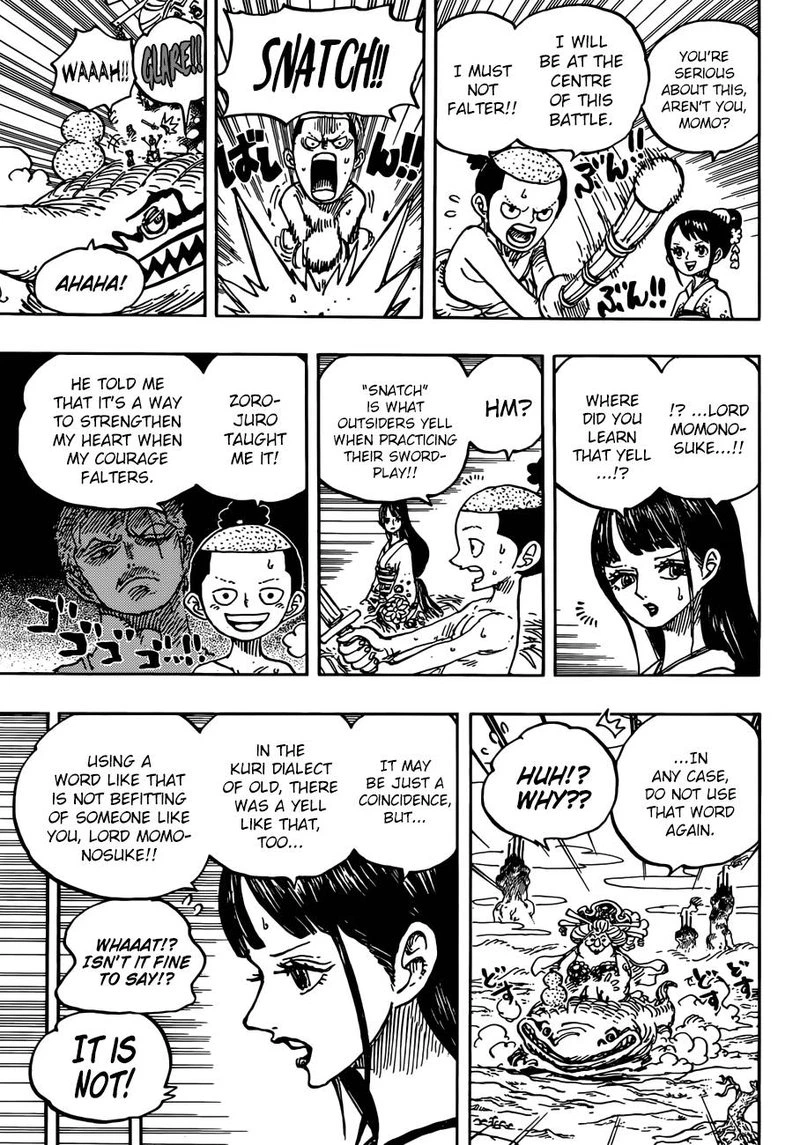 One Piece Chapter 934 — page 7