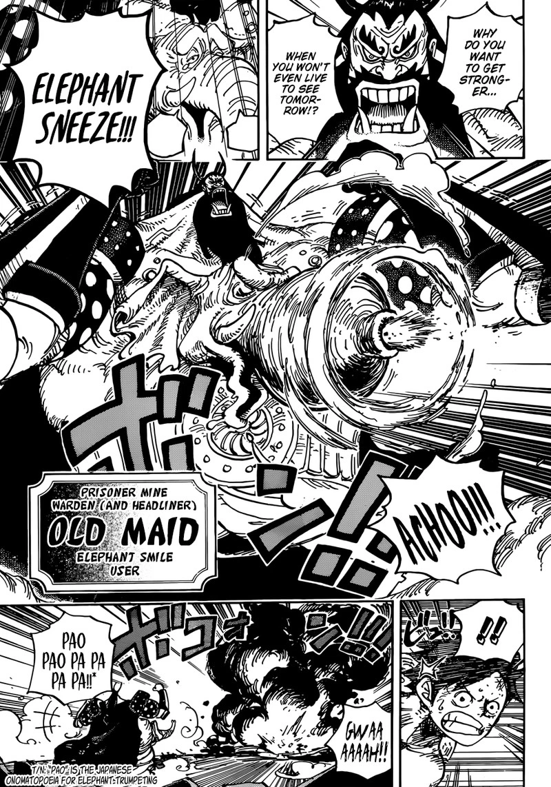 One Piece Chapter 935 — page 7