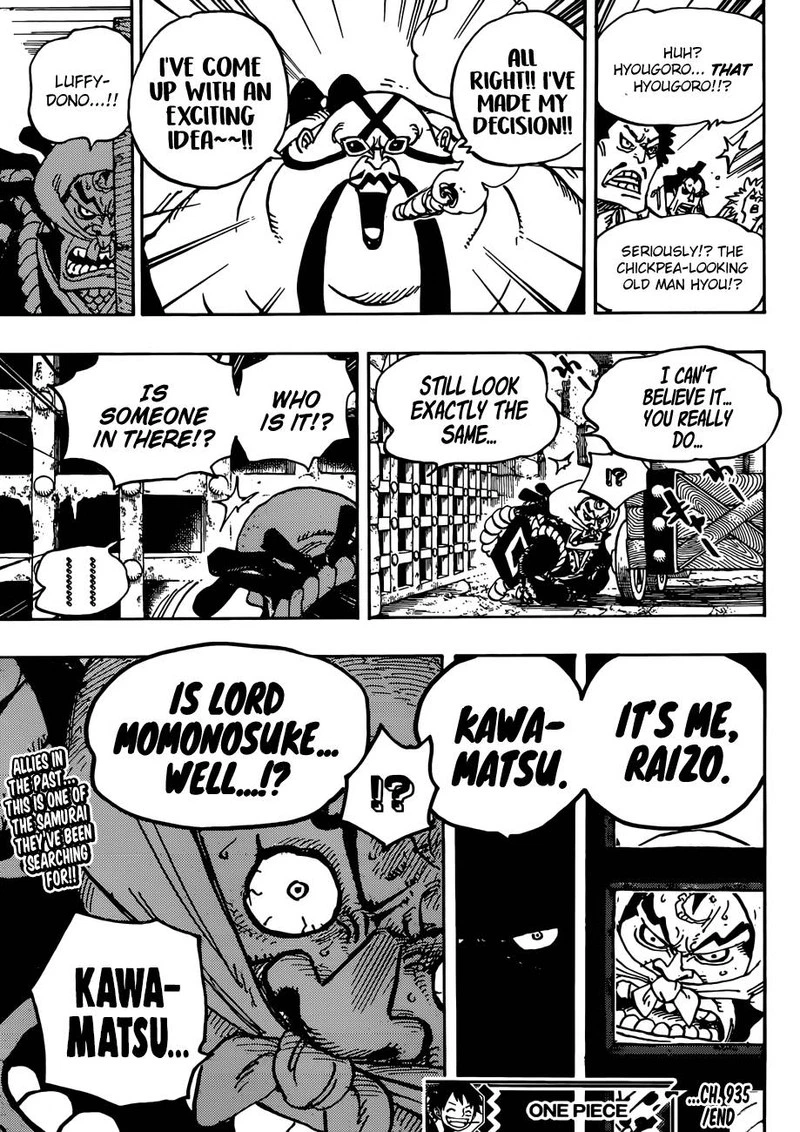 One Piece Chapter 935 — page 16