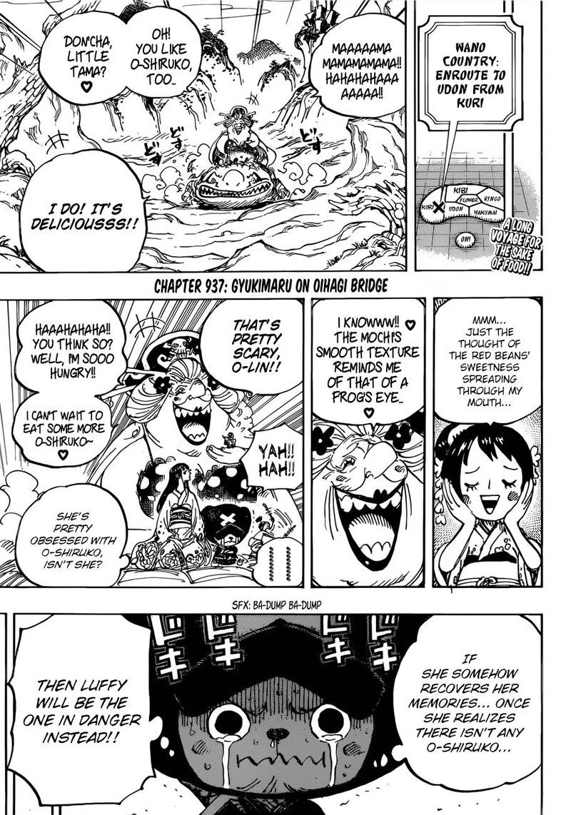 One Piece Chapter 937 — page 3