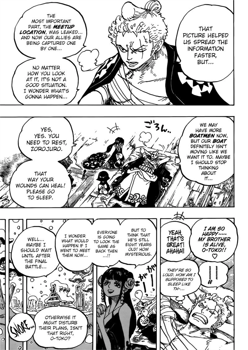 One Piece Chapter 939 — page 7