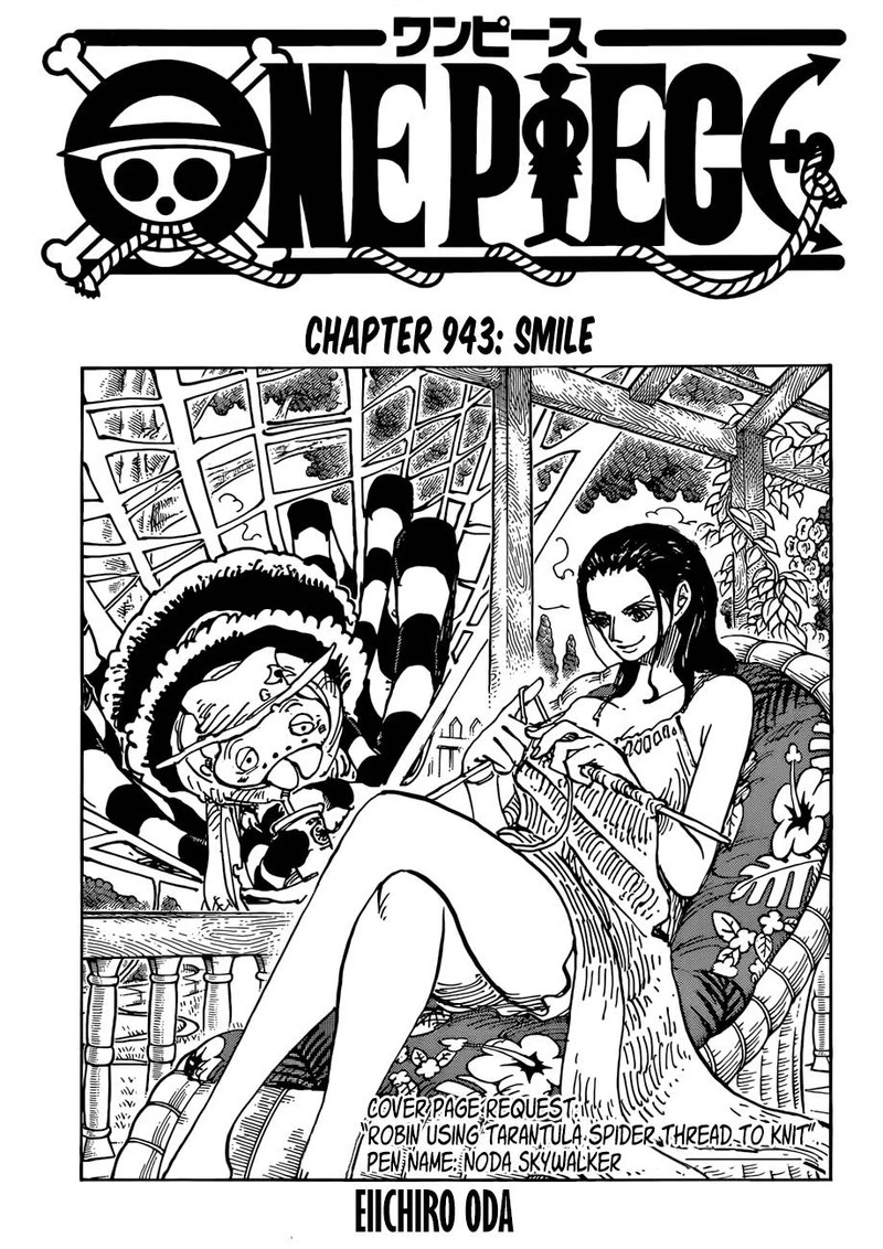 One Piece Chapter 943 — page 1