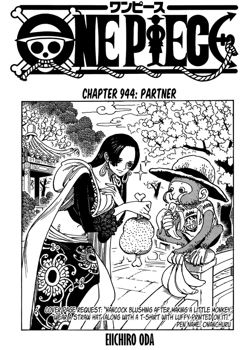 One Piece Chapter 944 — page 1