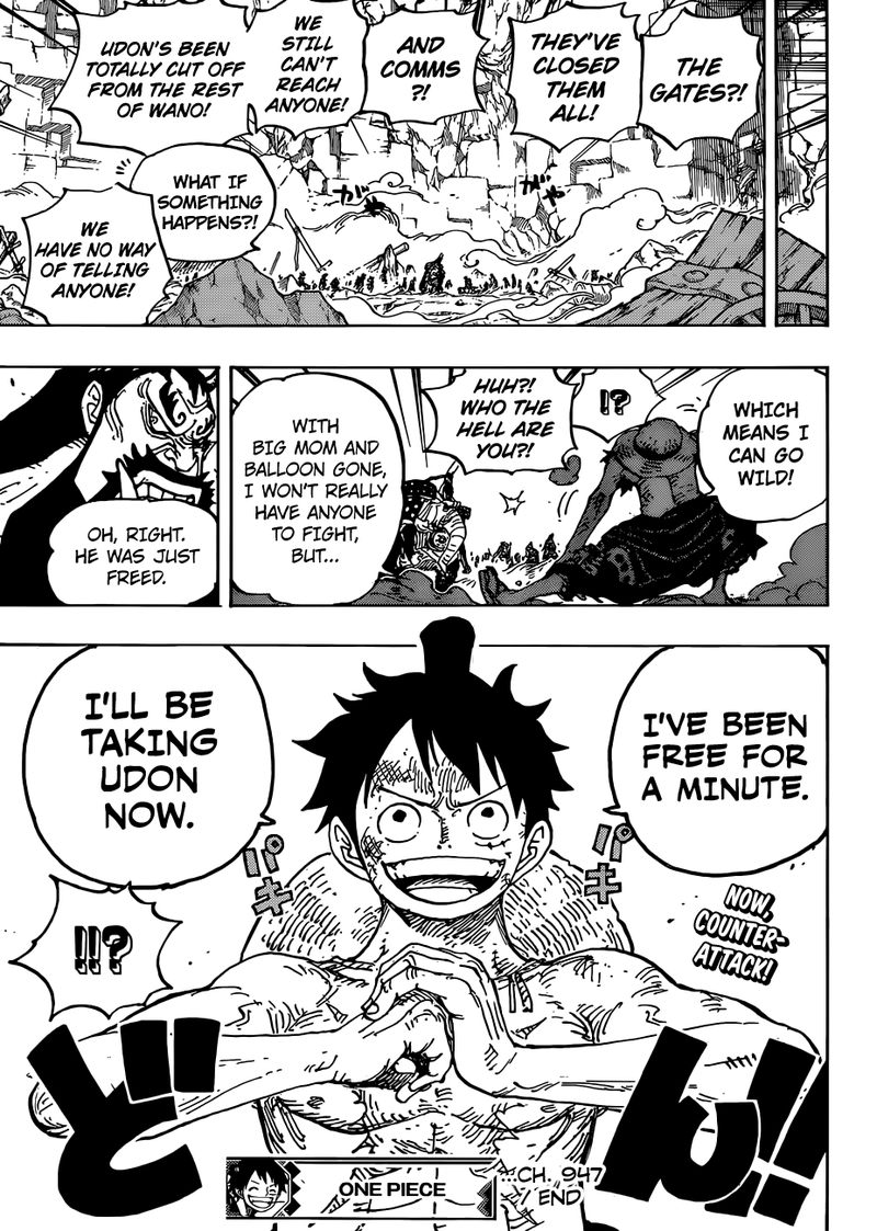 One Piece Chapter 947 — page 16