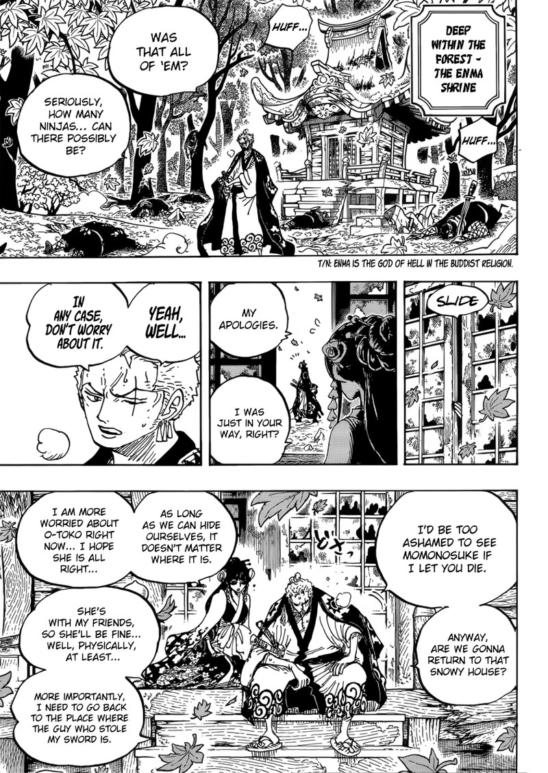 One Piece Chapter 950 — page 14