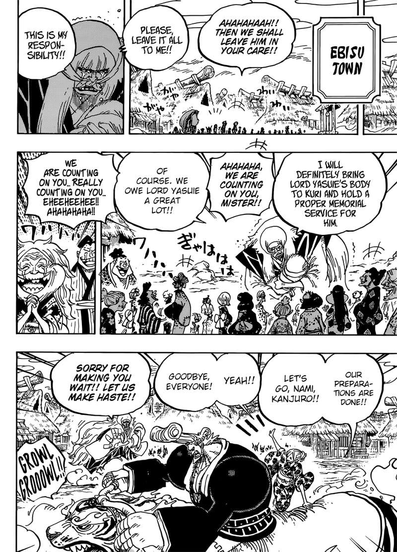 One Piece Chapter 951 — page 10