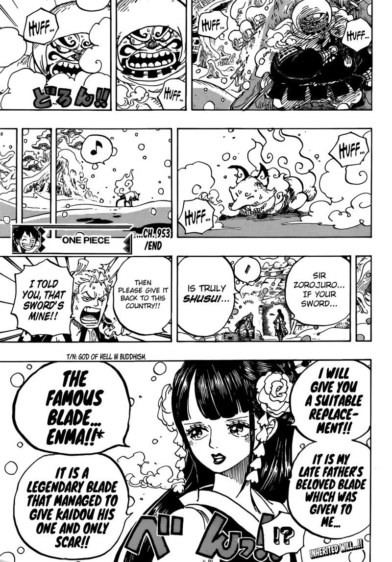 One Piece Chapter 953 — page 16