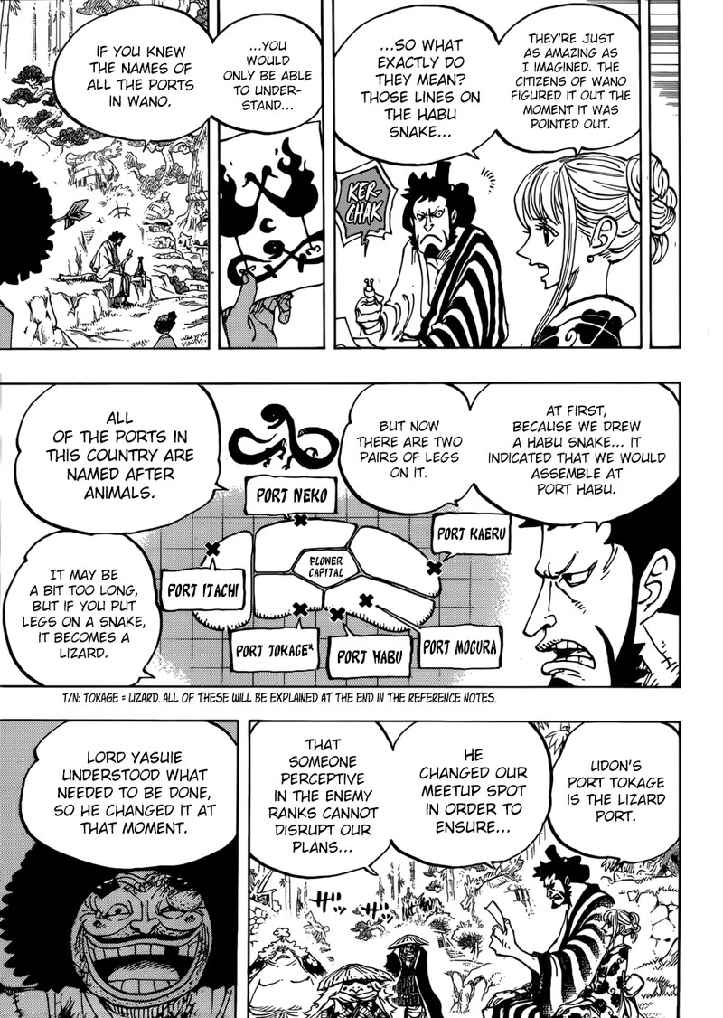One Piece Chapter 954 — page 8
