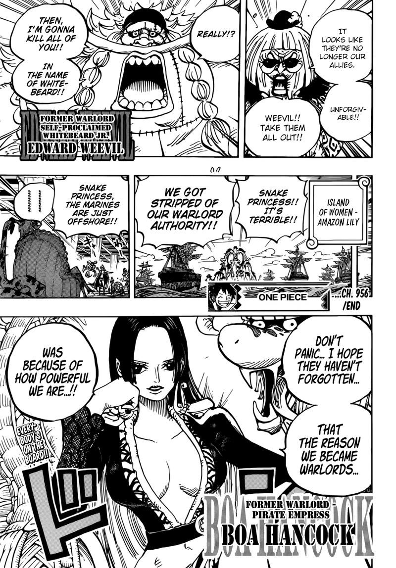 One Piece Chapter 956 — page 18