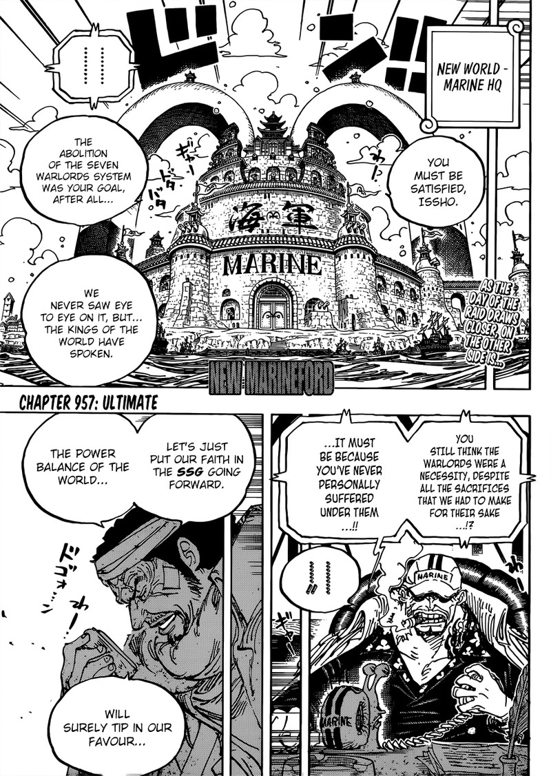 One Piece Chapter 957 — page 3