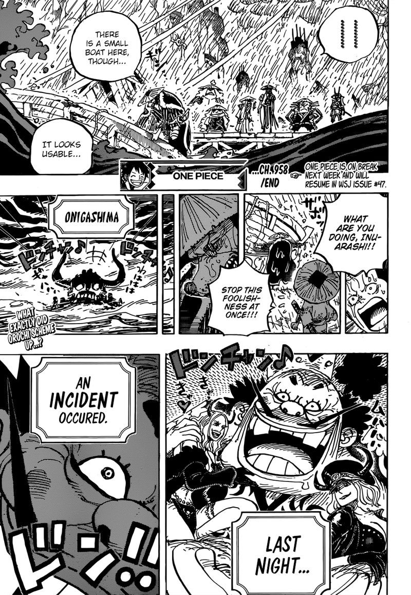 One Piece Chapter 958 — page 13