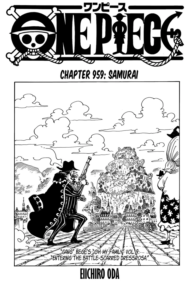 One Piece Chapter 959 — page 1