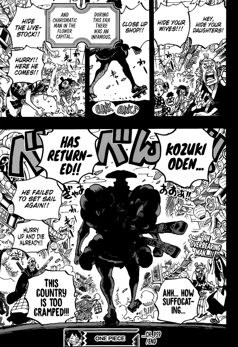 One Piece Chapter 959 — page 17