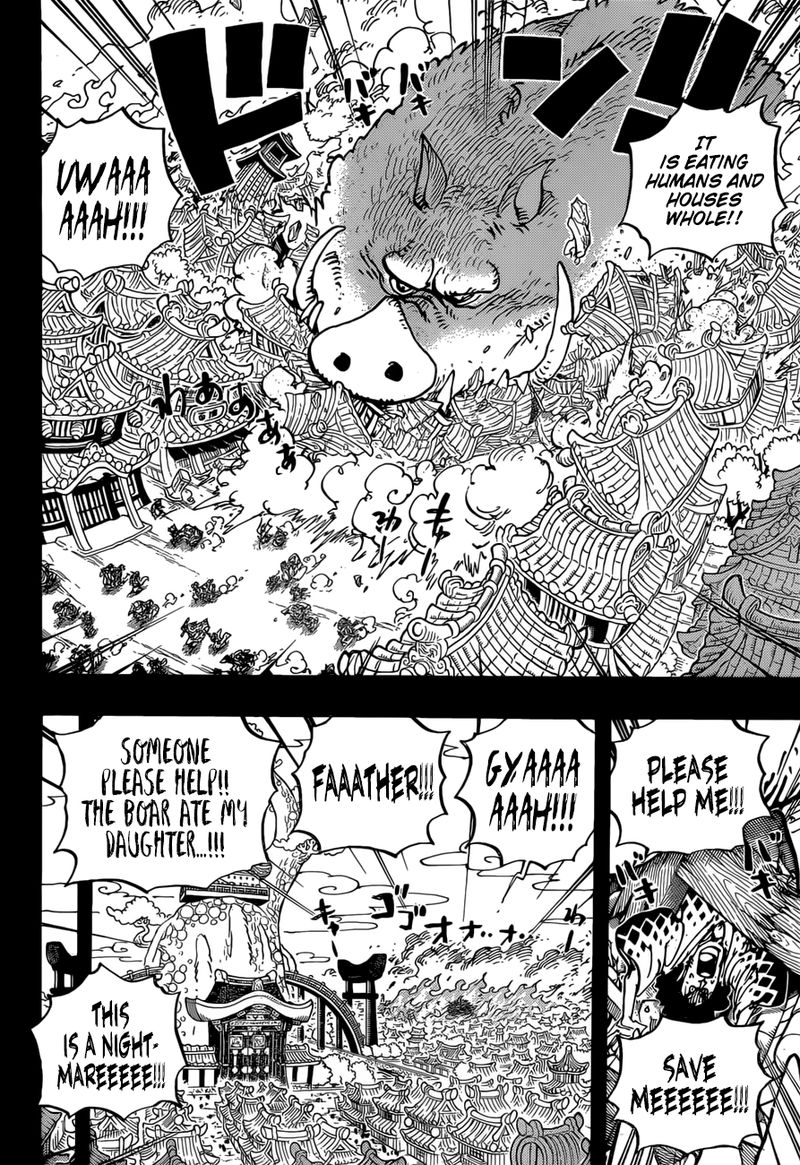 One Piece Chapter 961 — page 4