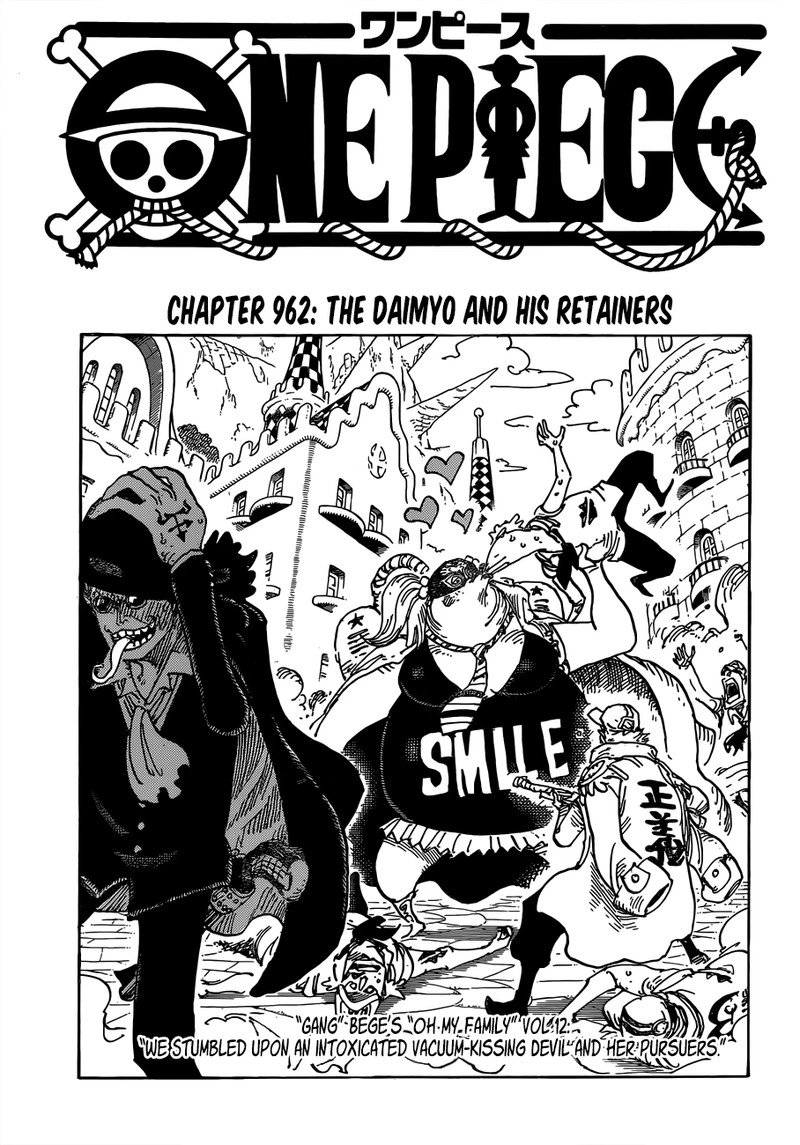 One Piece Chapter 962 — page 1