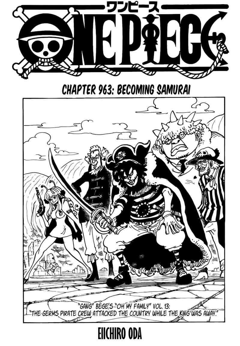 One Piece Chapter 963 — page 1