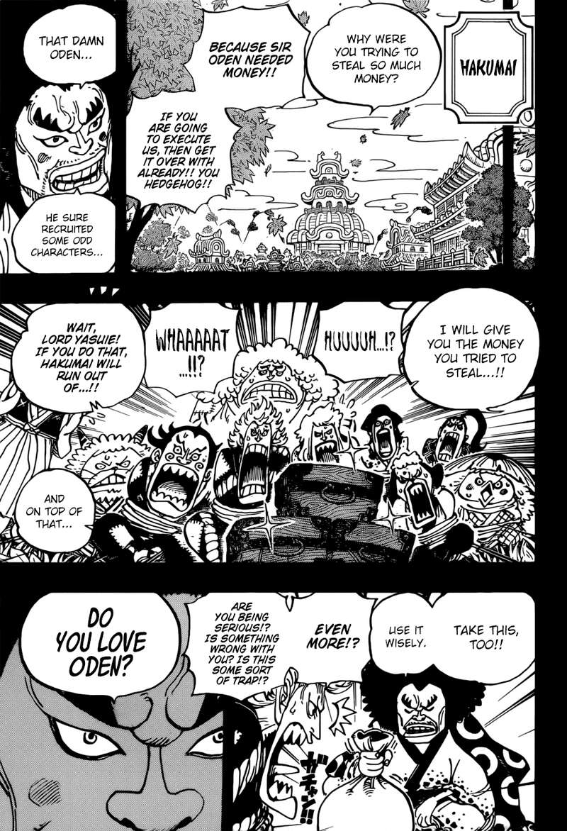 One Piece Chapter 963 — page 9