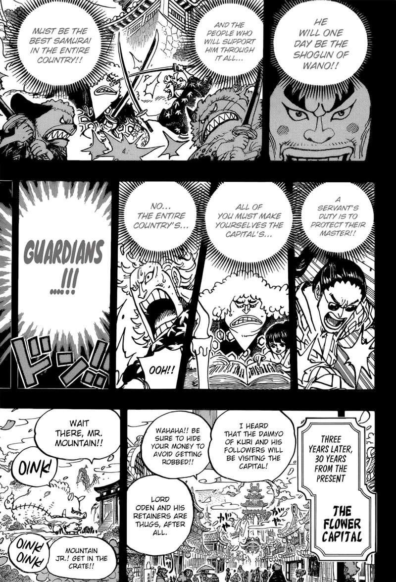 One Piece Chapter 963 — page 11