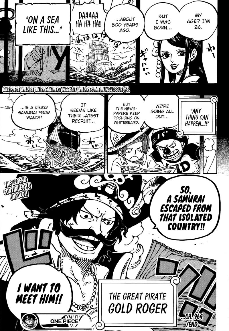 One Piece Chapter 964 — page 17