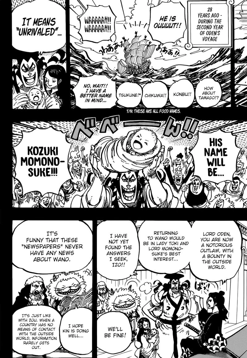 One Piece Chapter 965 — page 4